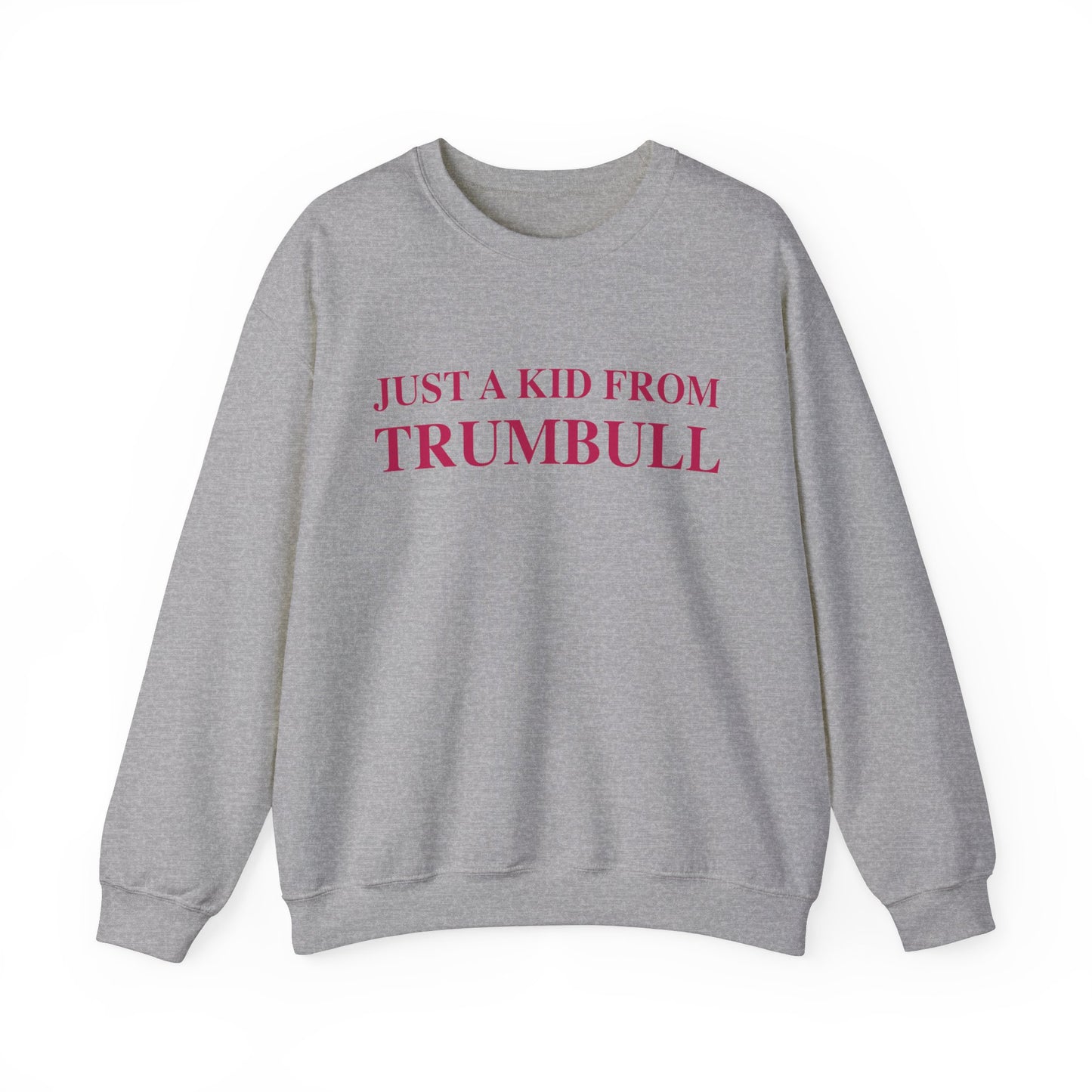 Just a kid from Trumbull Unisex Heavy Blend™ Crewneck Sweatshirt