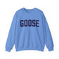 Goose Zip Code  Blue & Purple Unisex Heavy Blend™ Crewneck Sweatshirt