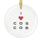 Cos Cob Vision Glass Ornaments