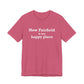 New Fairfield Is My Happy Place Unisex Jersey Short Sleeve T-Shirt