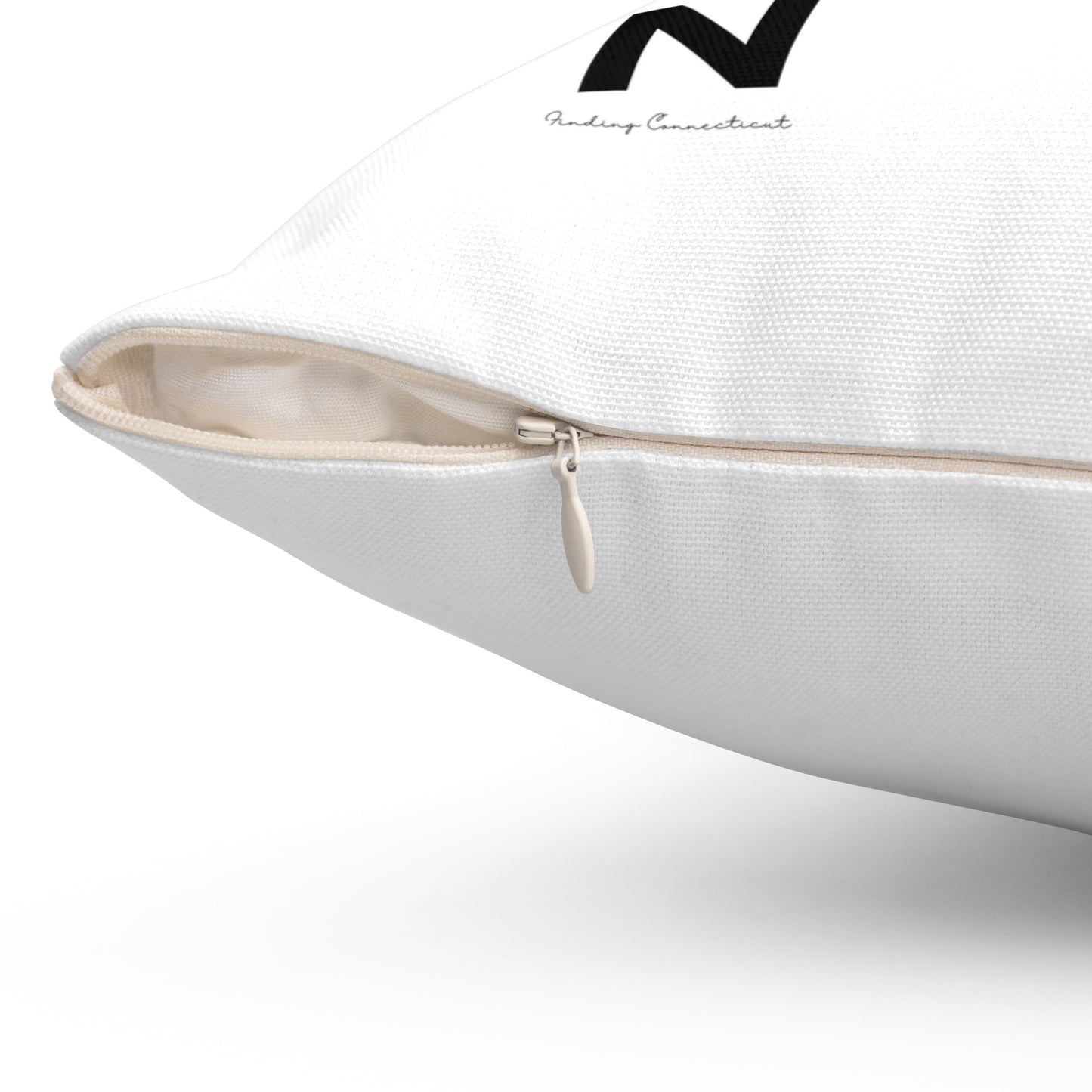 Newtown Vision Spun Polyester Square Pillow