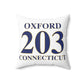 Oxford 203 Connecticut Polyester Square Pillow