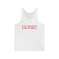 Just a kid from Sasco Hill Unisex Jersey Tank Top