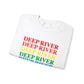 Deep River Pride Unisex Heavy Blend™ Crewneck Sweatshirt