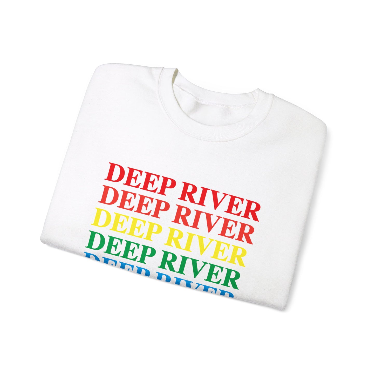 Deep River Pride Unisex Heavy Blend™ Crewneck Sweatshirt