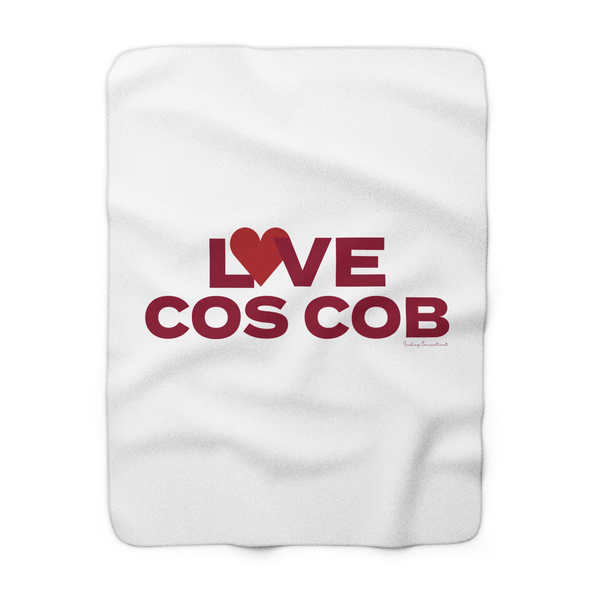 Love Cos Cob Sherpa Fleece Blanket