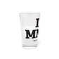 I Heart MNRE Pint Glass, 16oz