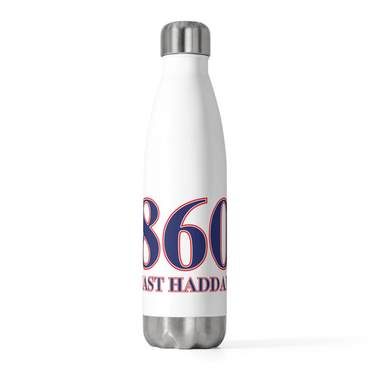 860 East Haddam Red, White & Blue 20oz Insulated Bottle
