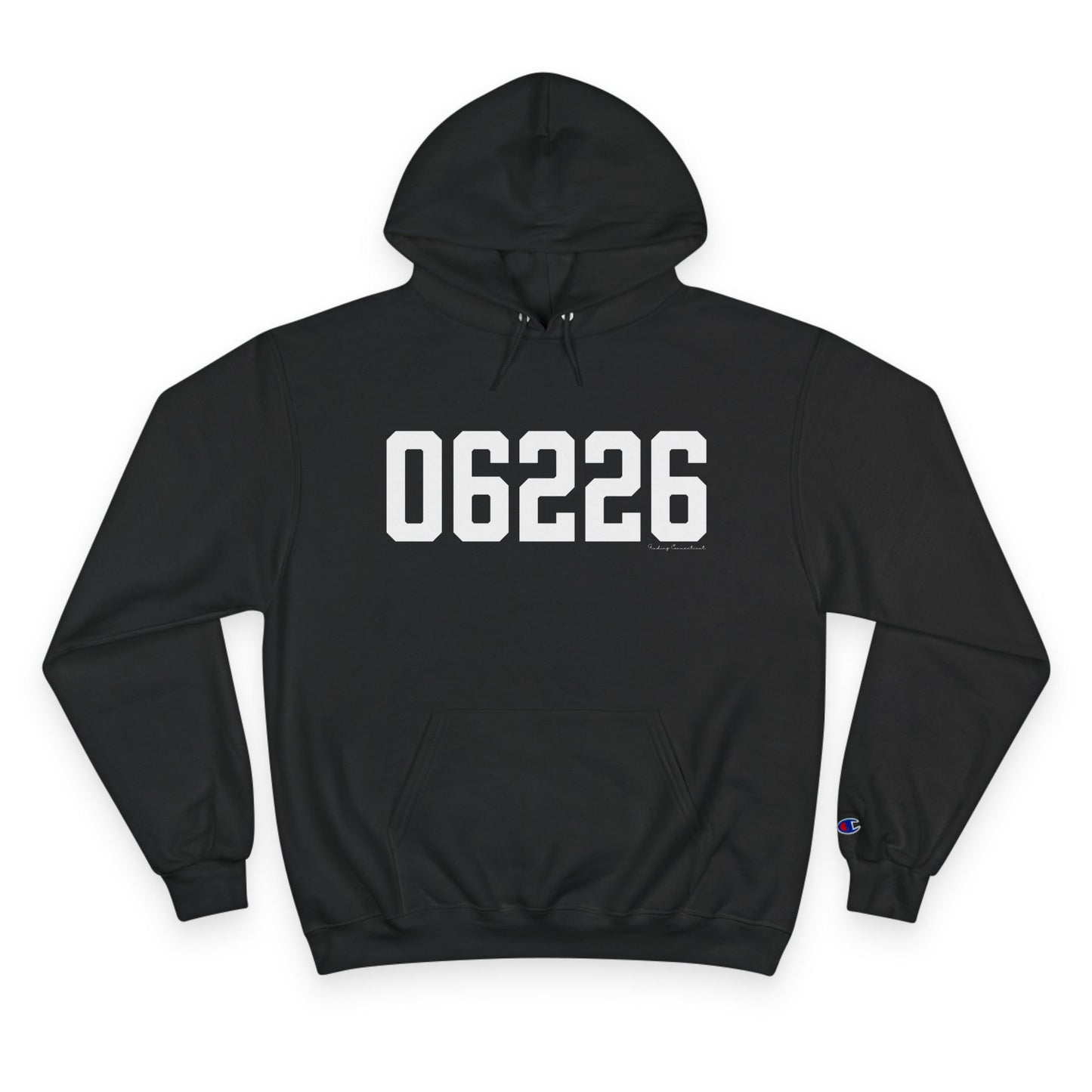 06226 Willimantic CT Zip Code Champion Hoodie