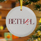 41 Tilt Bethel Glass Ornaments