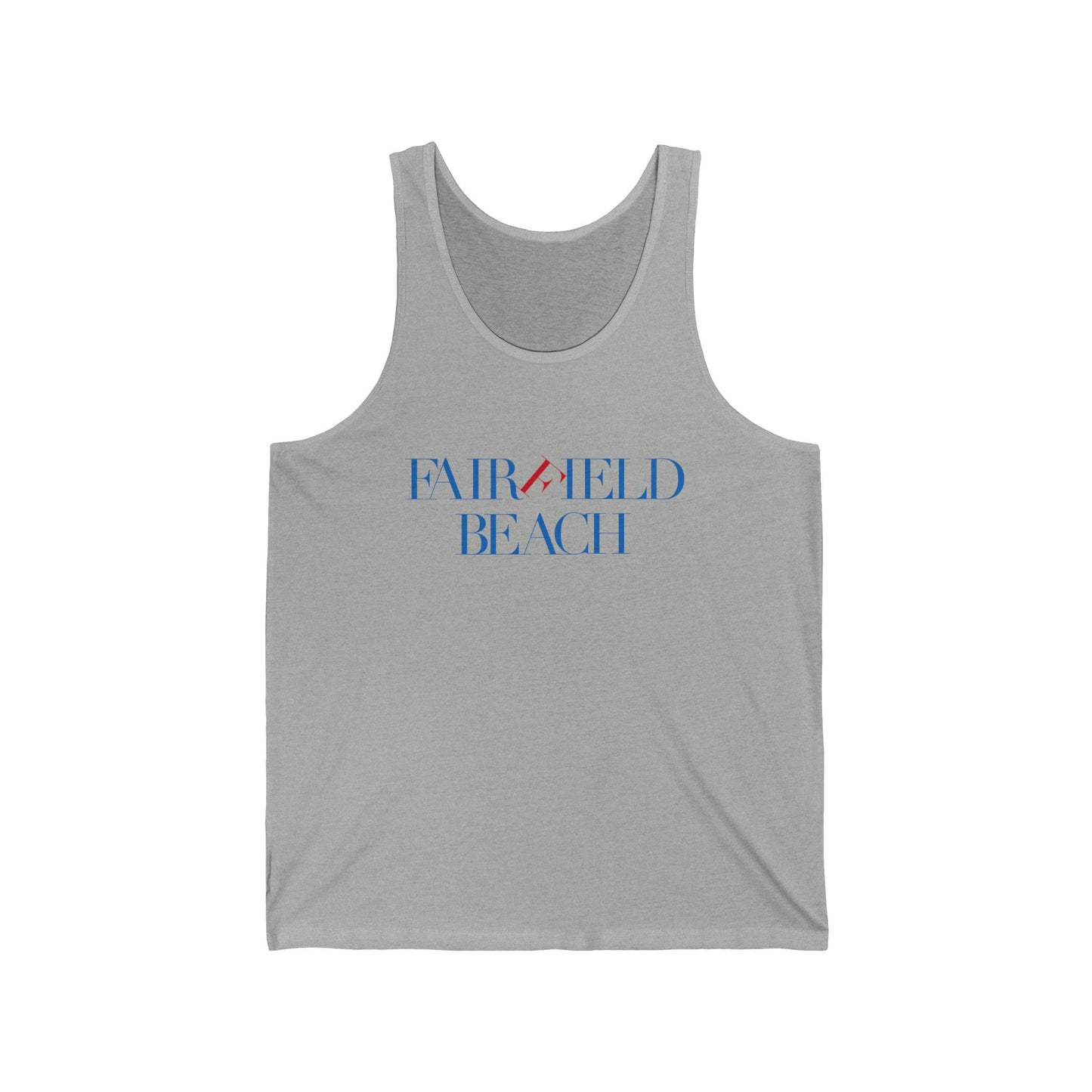 41 Tilt Fairfield Beach Unisex Jersey Tank Top