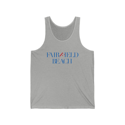 41 Tilt Fairfield Beach Unisex Jersey Tank Top