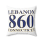 Lebanon 860 Connecticut Spun Polyester Square Pillow