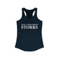 Just a kid from Storrs Women's Ideal Racerback Tank Top