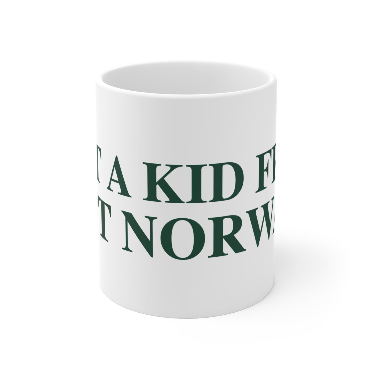 Just a kid from East Norwalk Mug 11oz