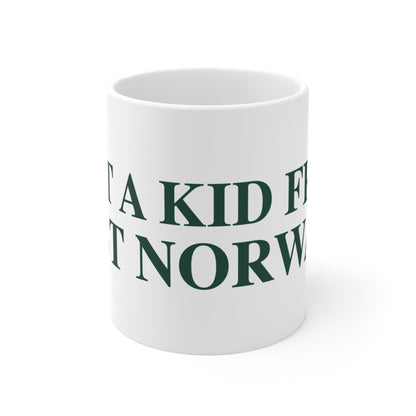 Just a kid from East Norwalk Mug 11oz