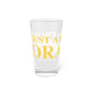 Just a kid from Orange Pint Glass, 16oz