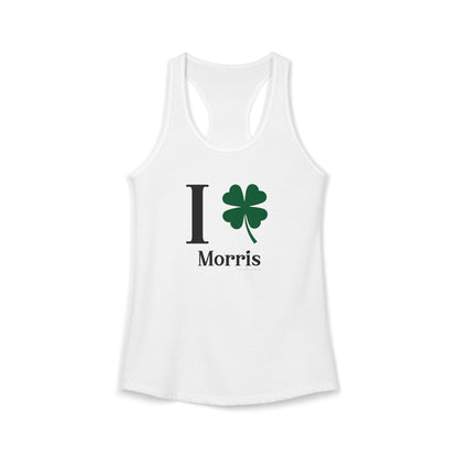 I Clover Morris Women's Ideal Racerback Tank Top