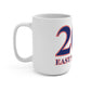 203 East Norwalk Red, White & Blue Mug 15oz