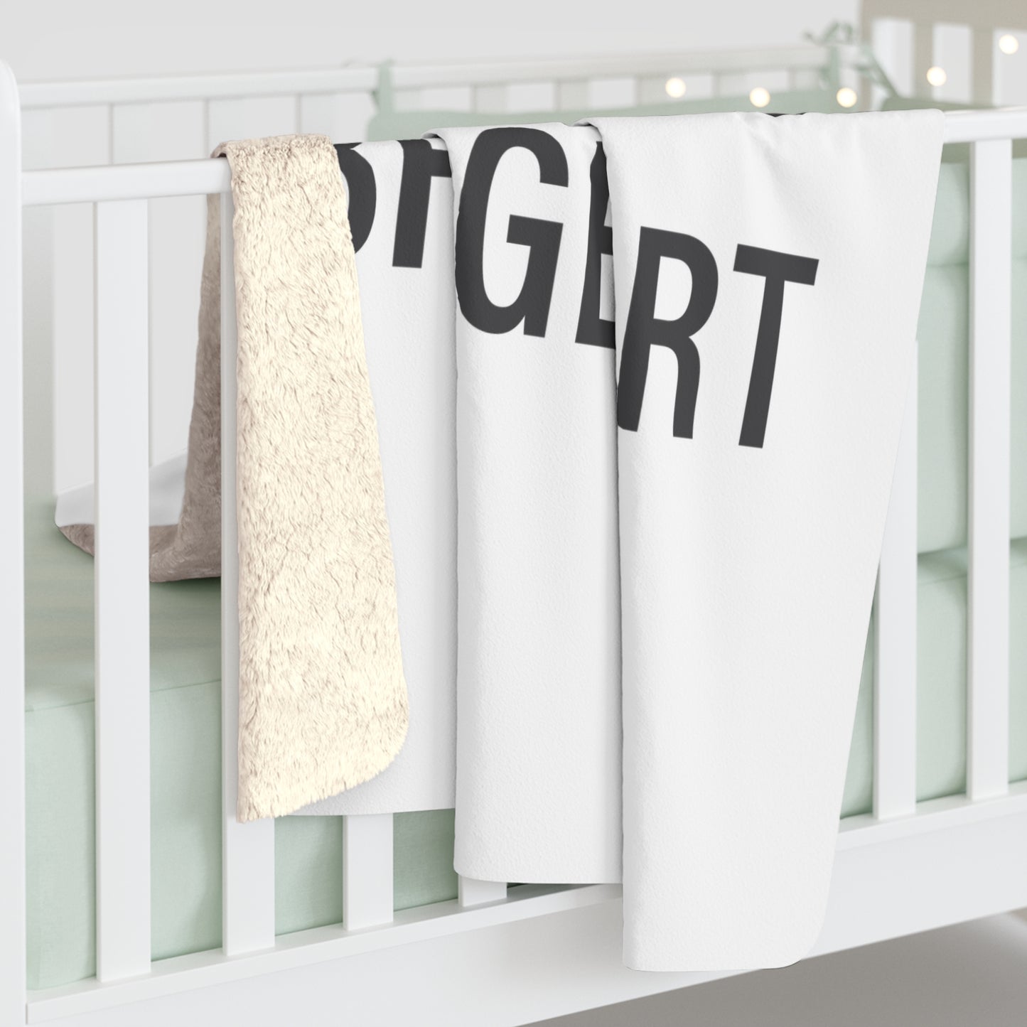 I Really Really Miss Bridgeport Sherpa Fleece Blanket