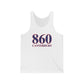 860 Canterbury Red White & Blue Unisex Jersey Tank Top