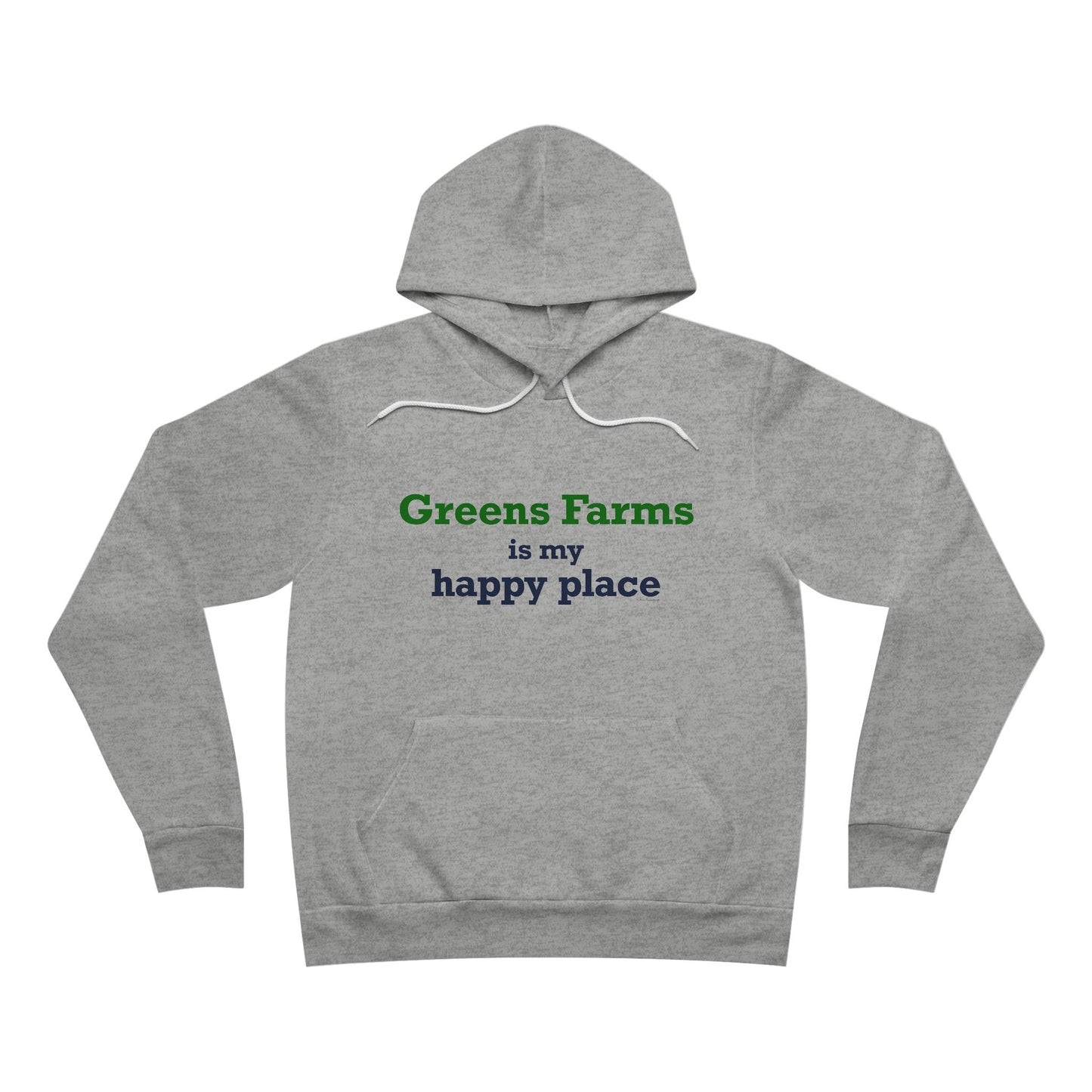 Greens Farms is my Happy Place Unisex Sponge Fleece Pullover Hoodie Sweatshirt