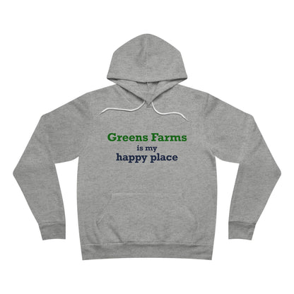 Greens Farms is my Happy Place Unisex Sponge Fleece Pullover Hoodie Sweatshirt