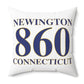 Newington 860 Connecticut Polyester Square Pillow