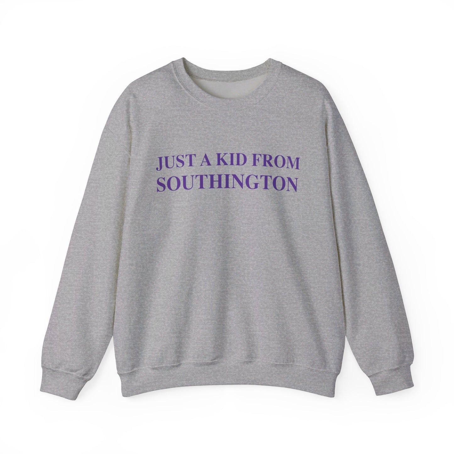 Just a kid from Southington Unisex Heavy Blend™ Crewneck Sweatshirt