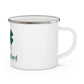 I Clover East Hartford Enamel Camping Mug