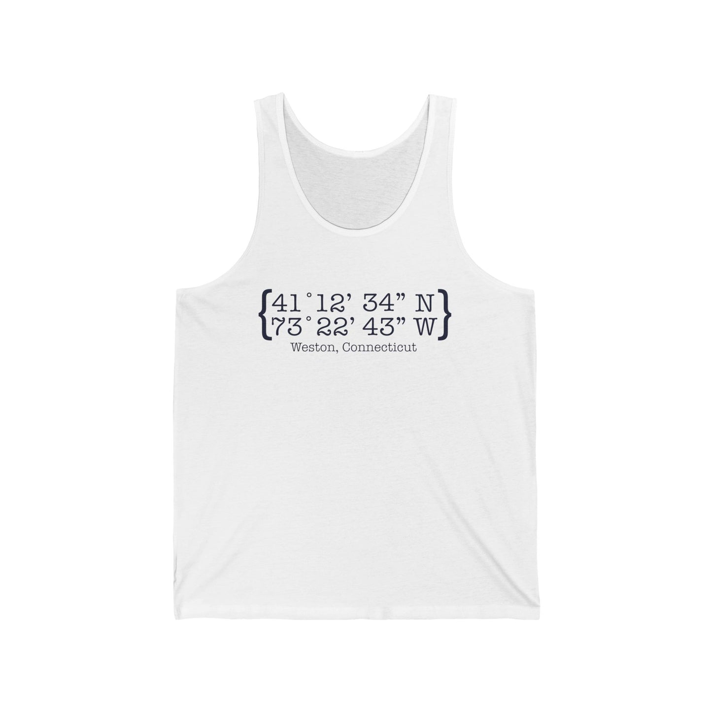 Weston Coordinates Unisex Jersey Tank Top