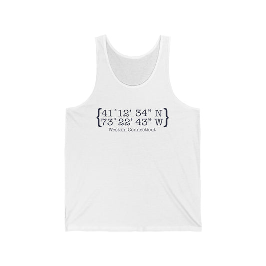 Weston Coordinates Unisex Jersey Tank Top