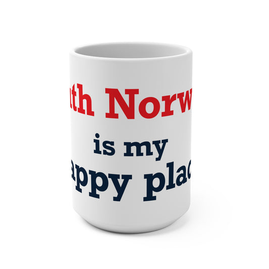 South Norwalk is My Happy Place Mug 15oz