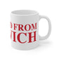 Just a kid from Norwich Mug 11oz
