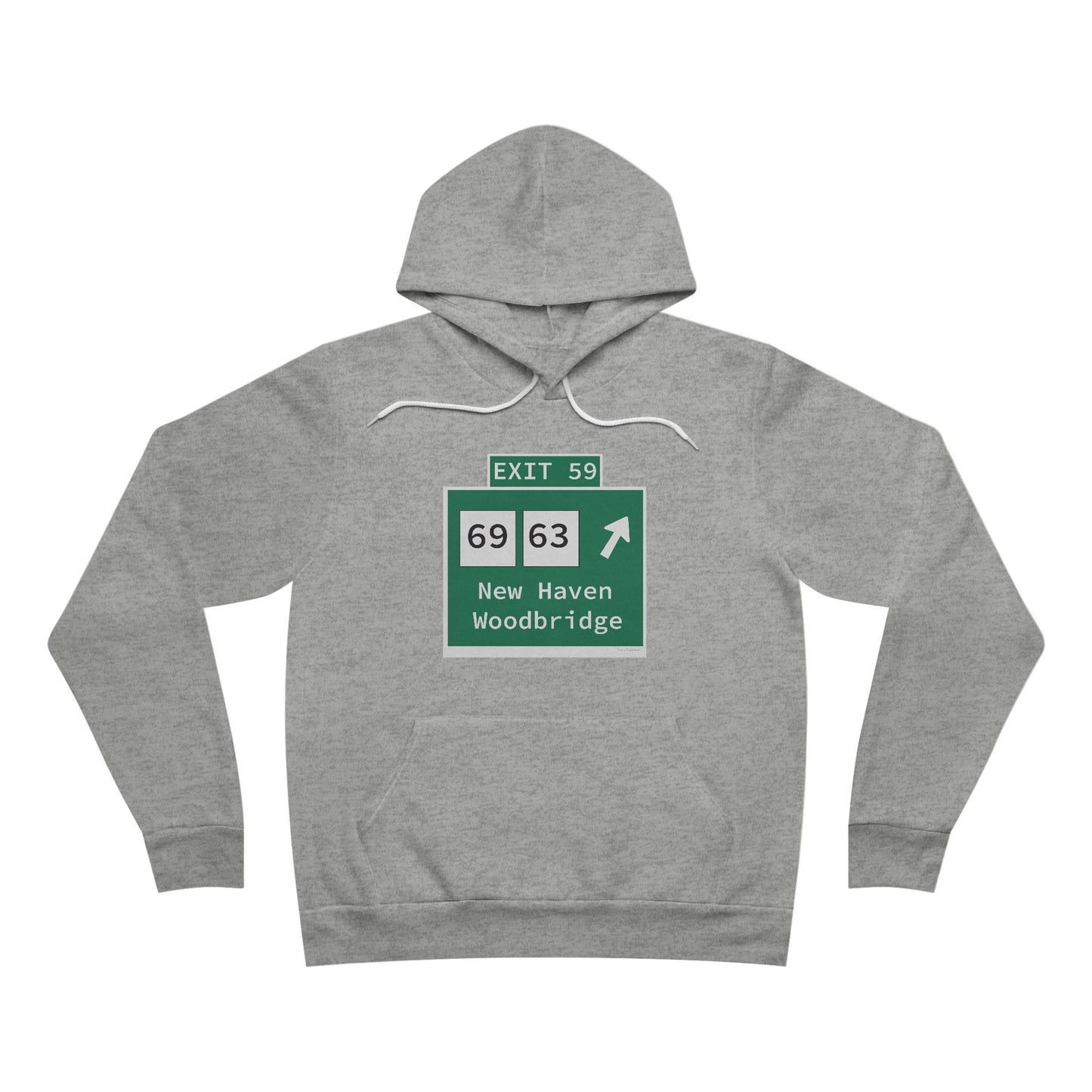 Vintage WCP Exit 59 Sign Unisex Sponge Fleece Pullover Hoodie