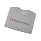 I Heart West Norwalk. Unisex Heavy Blend™ Crewneck Sweatshirt