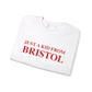 Just a kid from Bristol Unisex Heavy Blend™ Crewneck Sweatshirt