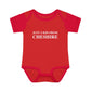 Just a kid from Cheshire Infant Baby Rib Bodysuit