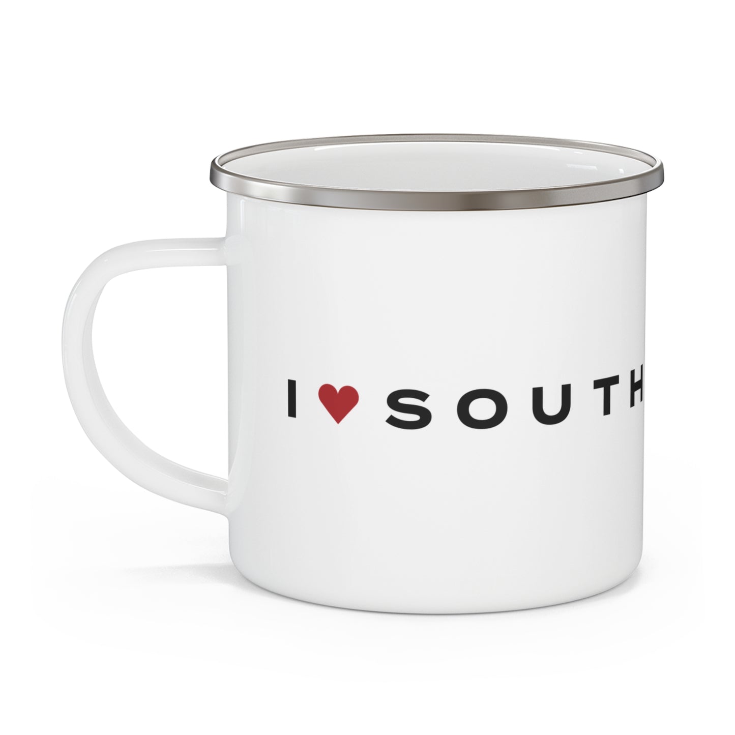 South Norwalk Vision Enamel Camping Mug
