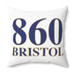 860 Bristol Polyester Square Pillow