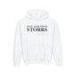 Just a kid from Storrs Youth Heavy Blend Hooded Sweatshirt