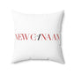 41 Tilt New Canaan Spun Polyester Square Pillow
