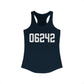 06242 Eastford CT Zip Code Women's Ideal Racerback Tank Top