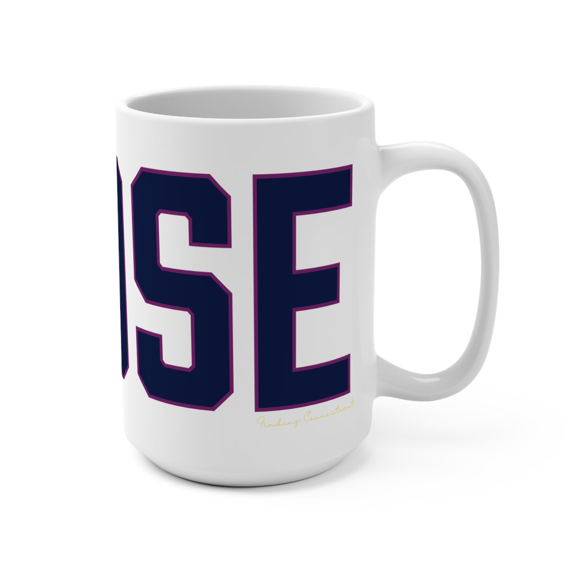 Goose Zip Code Bluey & Purple Mug 15oz
