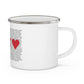 Bridgeport Love Enamel Camping Mug