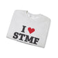 I Heart STMF Unisex Heavy Blend™ Crewneck Sweatshirt