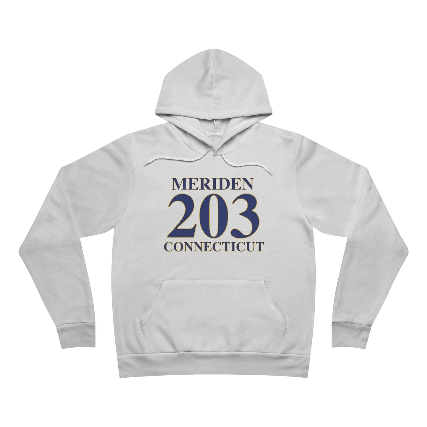 Meriden 203 Connecticut Unisex Sponge Fleece Pullover Hoodie