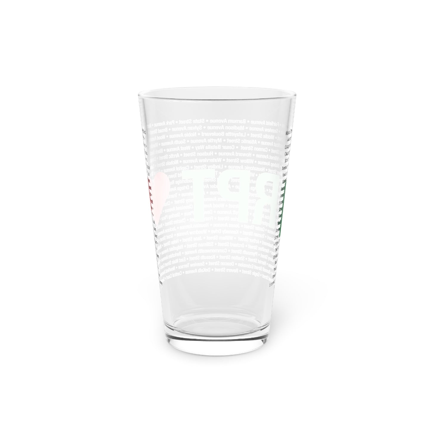 Bridgeport Love Pint Glass, 16oz