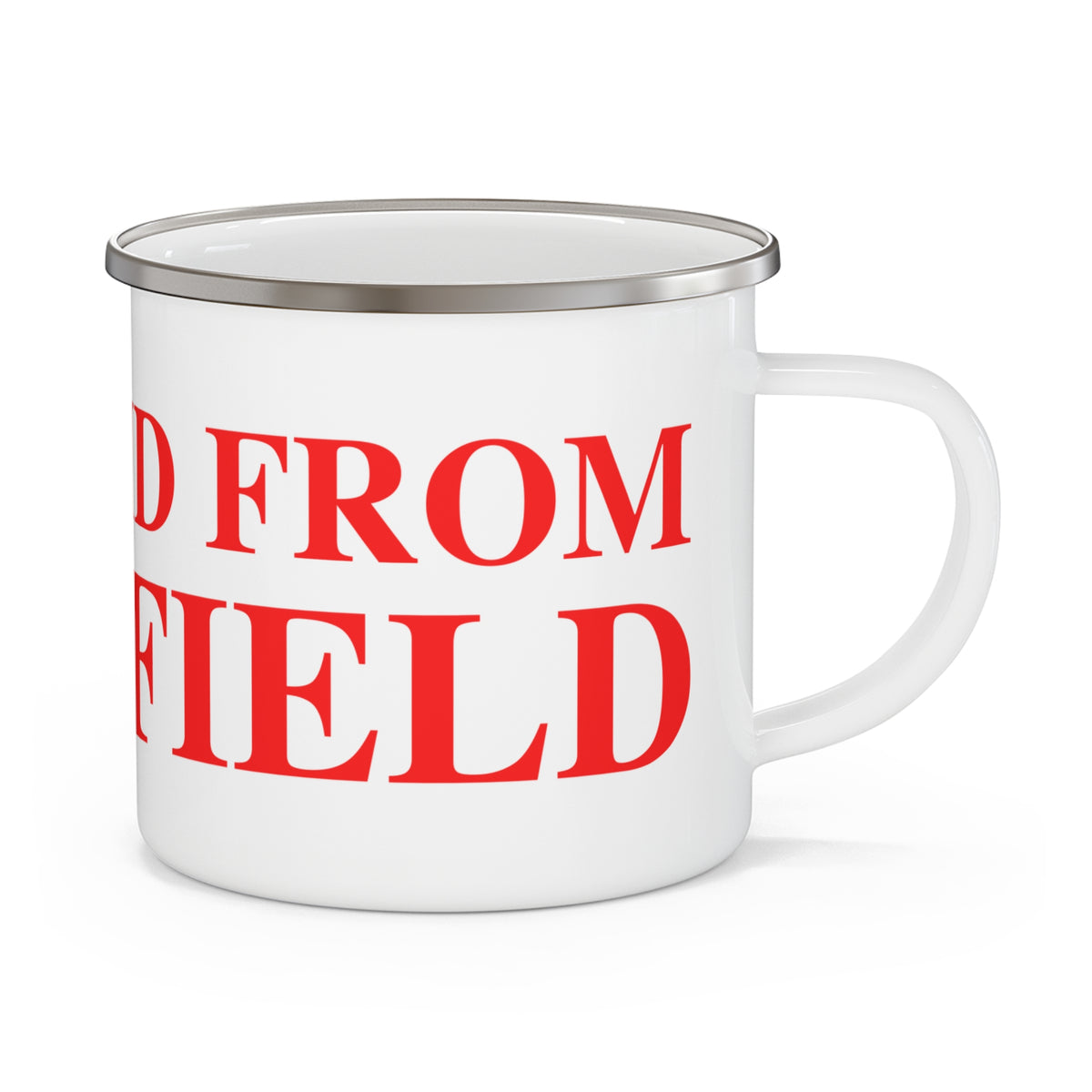 Just a kid from Litchfield Enamel Camping Mug