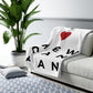 New Canaan Vision  Sherpa Fleece Blanket